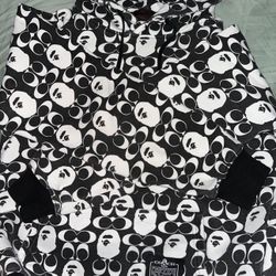 Bape Coach Hoddie 