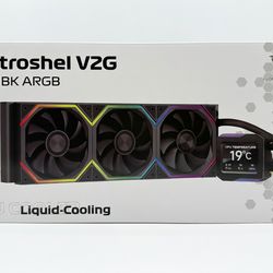 Jungle Leopard ASTROSHEL 360 ARGB AIO Cooler, Customizable 2.8in LCD Display