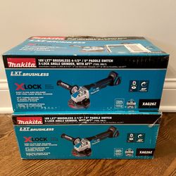 Makita 18V LXT LIthium-Ion Brushless Cordless 4-1/2"-5" Angle Grinder (XAG26Z)