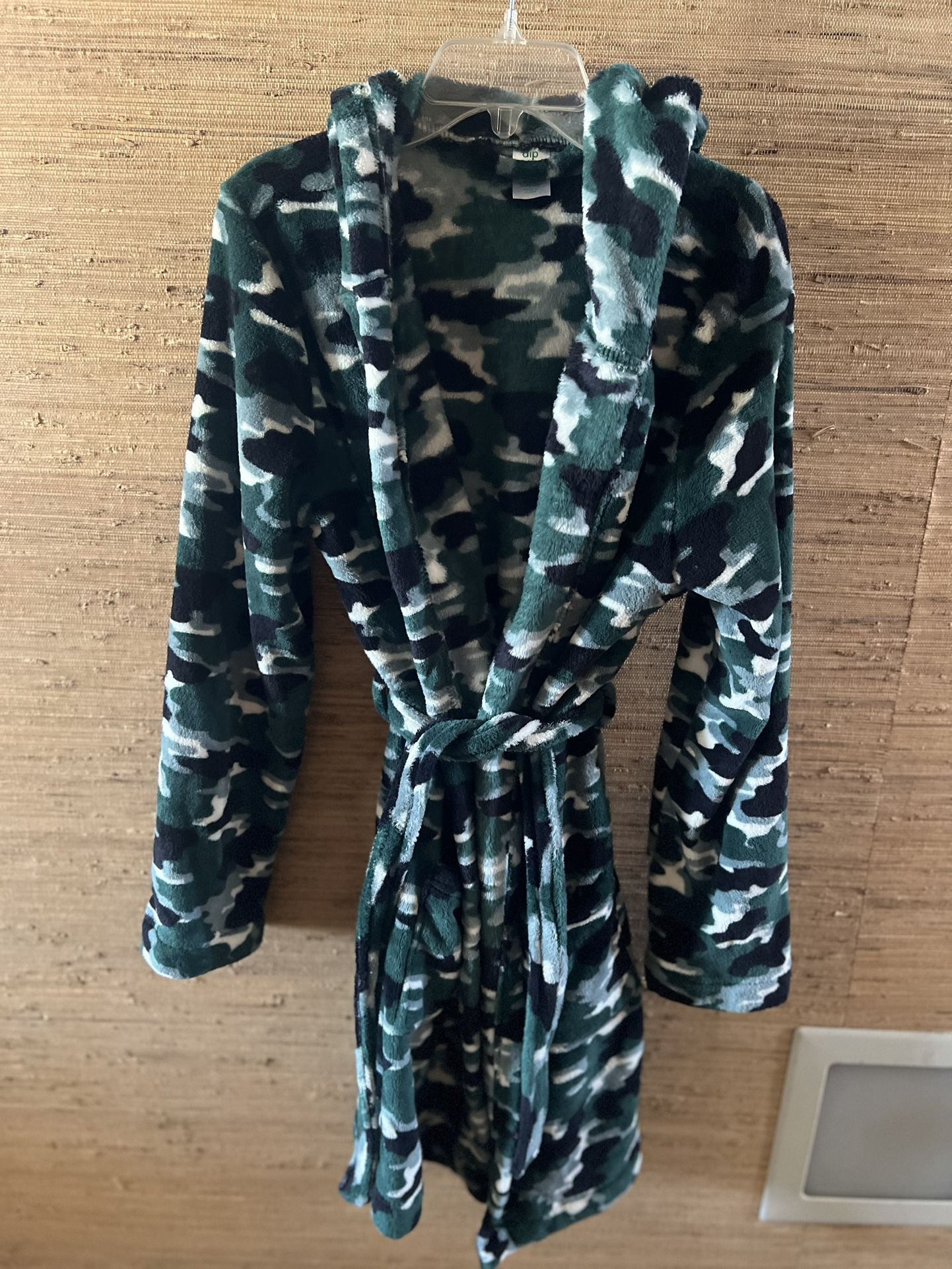 Camo Pattern Bathrobe Teen