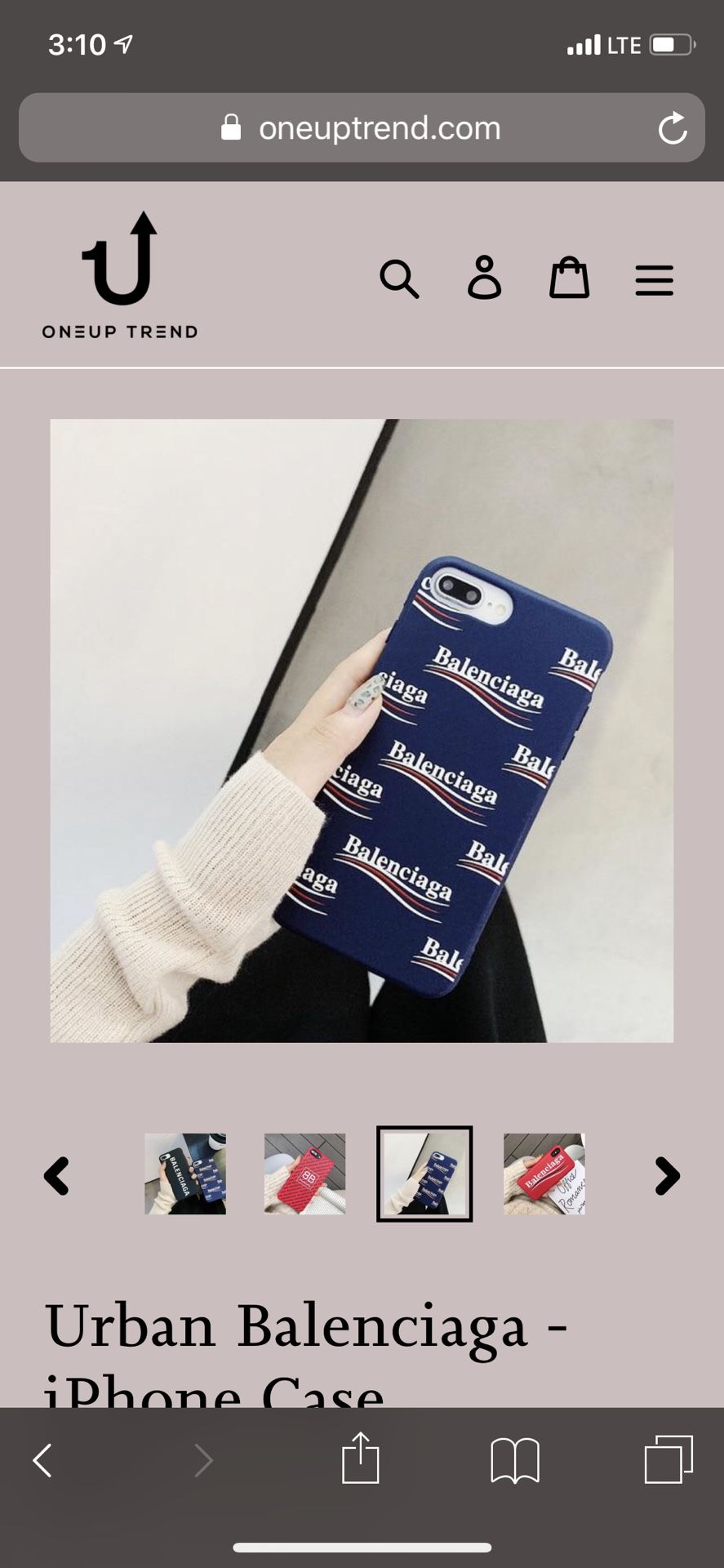 enorm patologisk radikal Balenciaga Sport iPhone Case for Sale in Henderson, NV - OfferUp