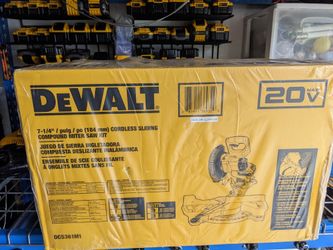 New dewalt cordless miter saw 20v
