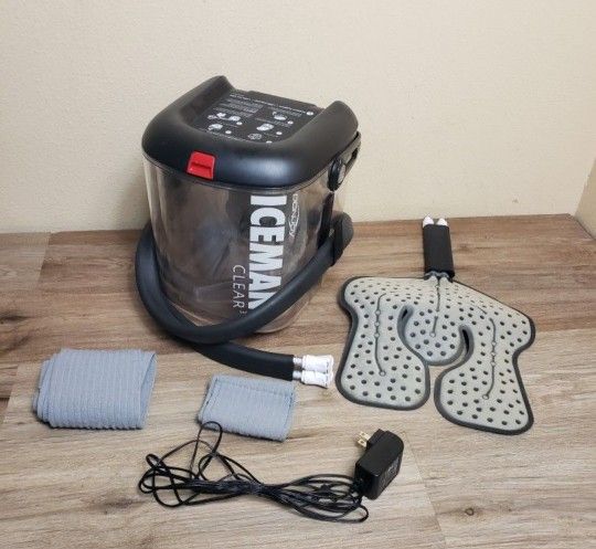 Donjoy IceMan Clear3 Cold Therapy Unit Whit Universal Attachment To Ice shoulder, Knee, Legs, Ankle, Etc