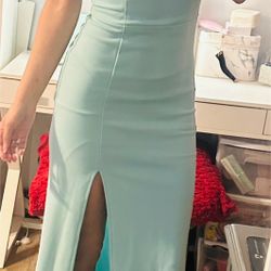 Baby Blue Windsor Dress 