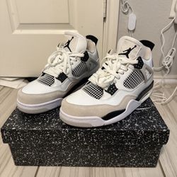 Jordan 4 Retro Black Military 