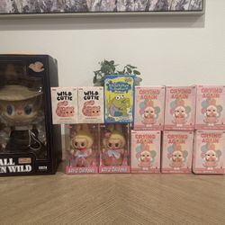 Labubu/ CryBaby/ SpongeBob/ Wild by Cutie 