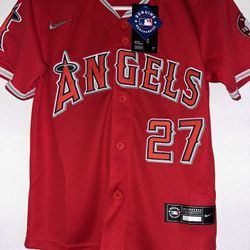 Angels Kids Youth jersey Mike Trout