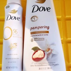 Dove 🕊 Women's Bodywash & Spray Deodorant