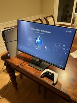 Ps5 and Monitor Setup