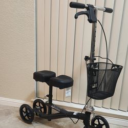 Knee Scooter With Basket