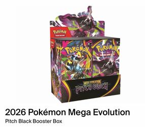 ⭐ Pokémon TCG: Mega Evolution Pitch Black Booster Display Box (36 Packs) ⭐