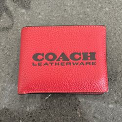 Coach Wallet Red