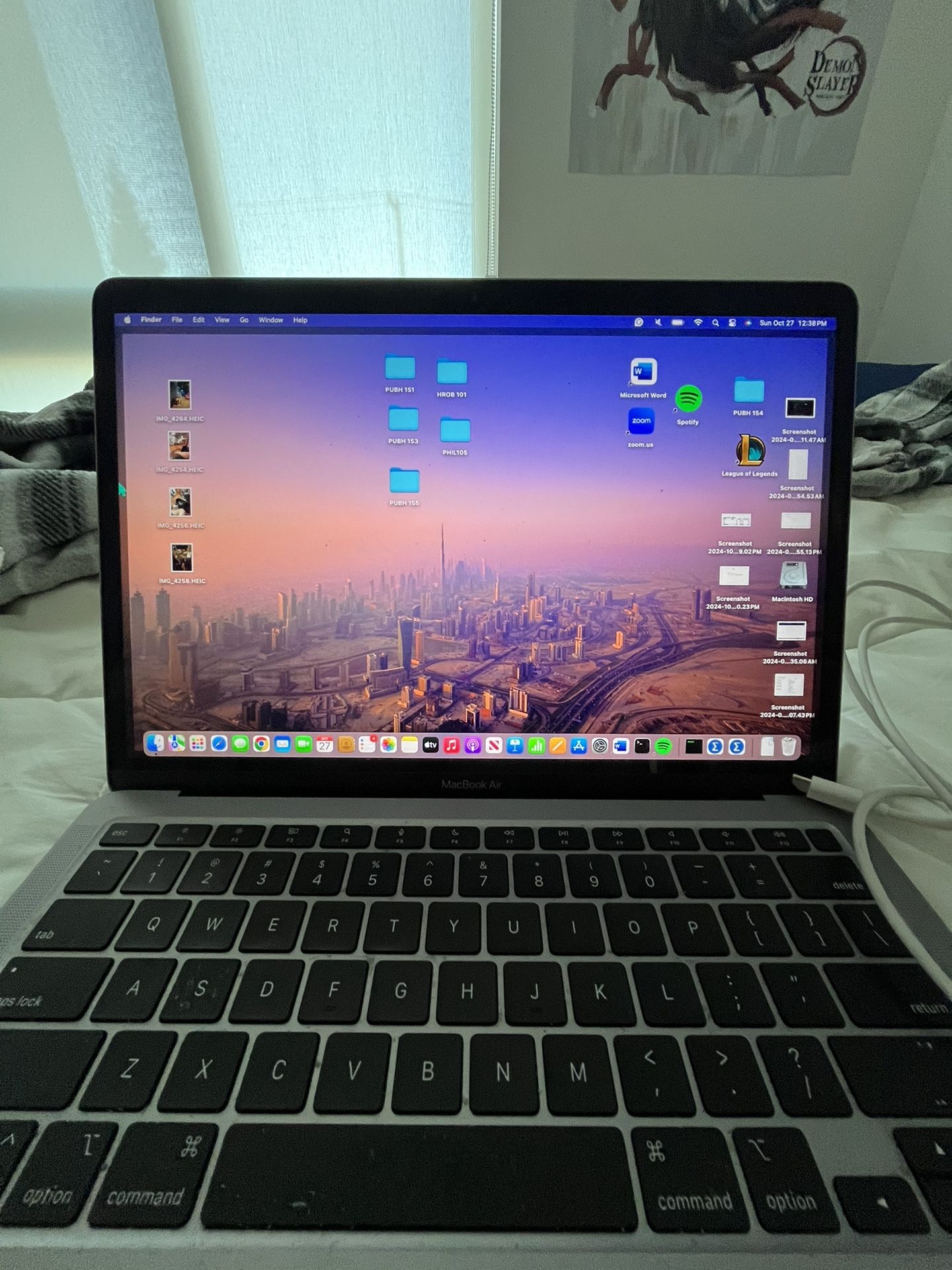 2020 Macbook Air 13.3 M1 Chip Silver 500GB