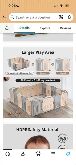 Playpen gate