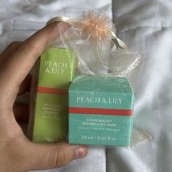 Peach and Lily mini set