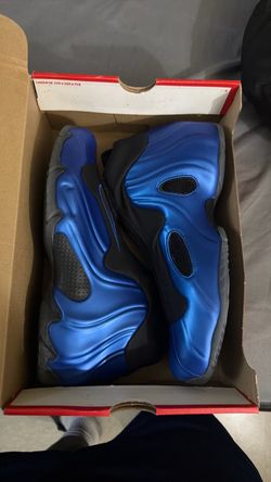 Nike Air Foamposite Blue Black Sneakers