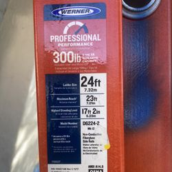 Ladder Werner 24ft 