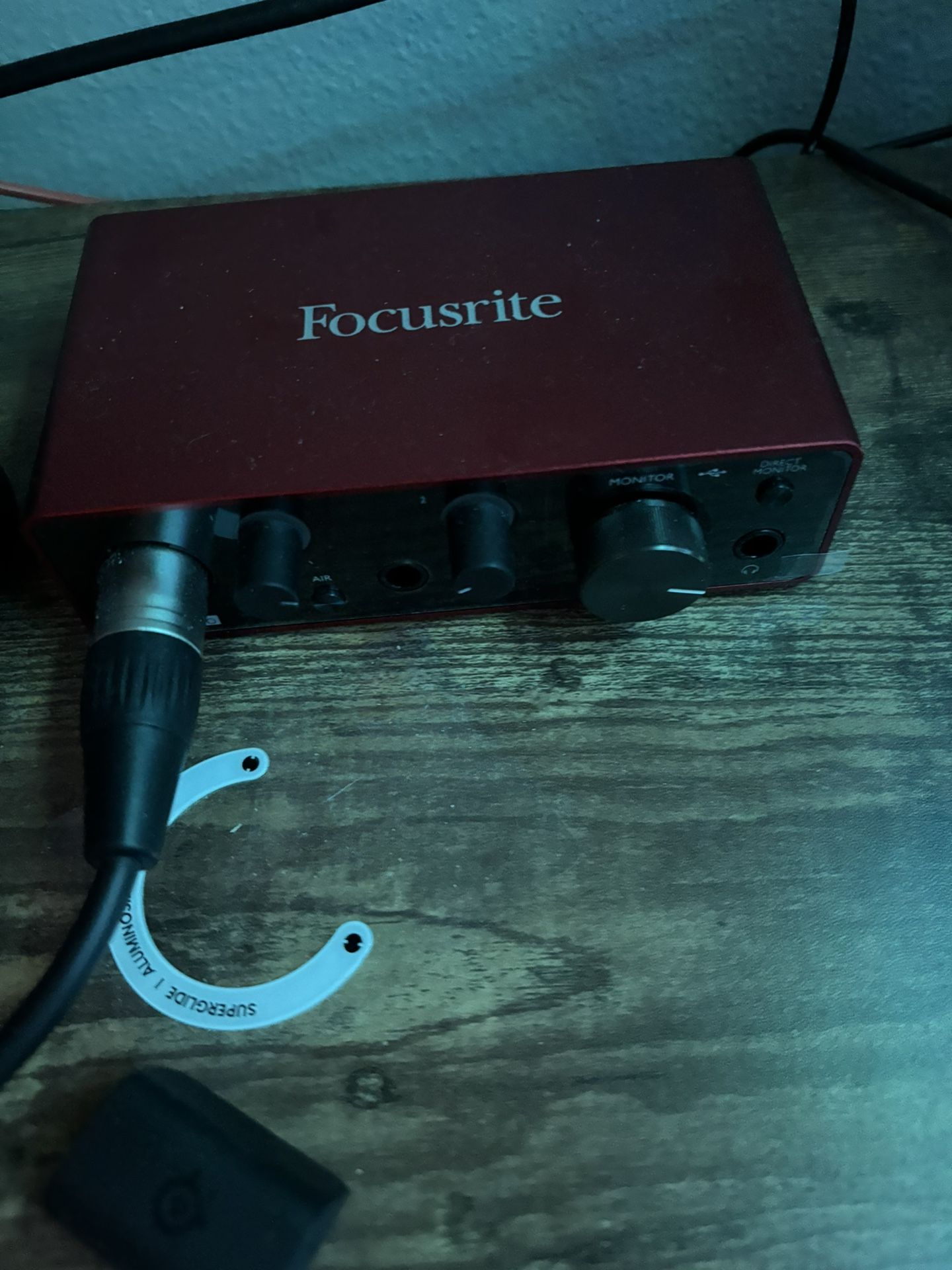Focosrite scarlett solo interfecace