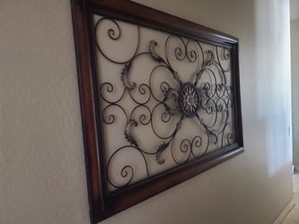 Ironwork wall art