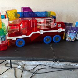 Hamster Fire truck Cage And Supplies 