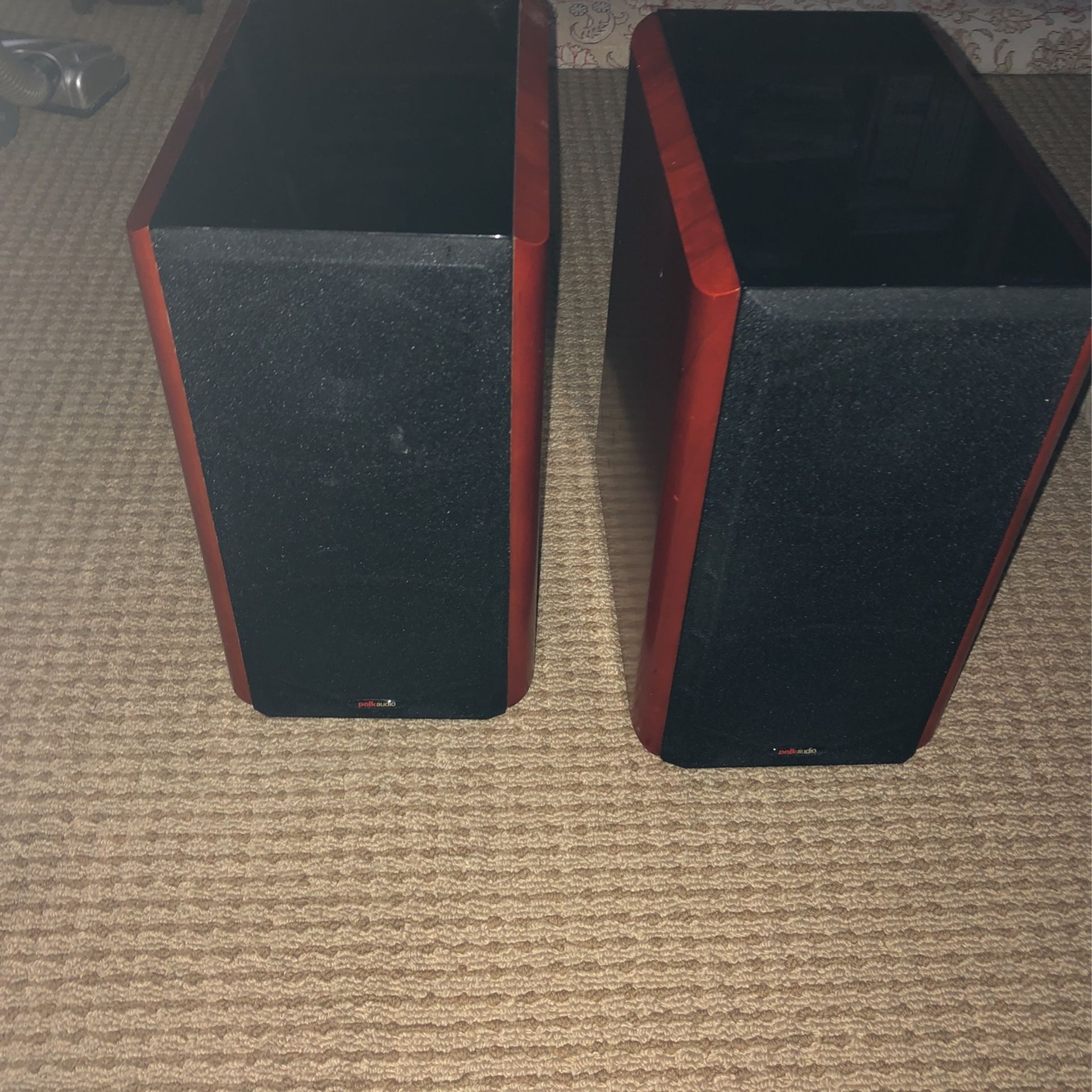 Polk Bookshelf Speakers Cherry Lsi9
