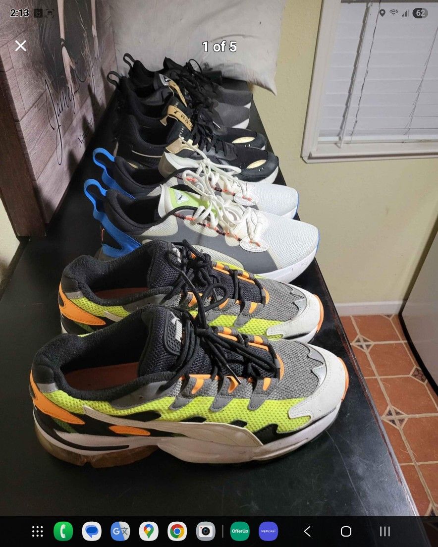 Puma Shoe Lot Size 11.5