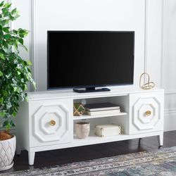 BRAND NEW SAFAVIEH RIYA MEDIA CONSOLE (missing Bottom Leg) 