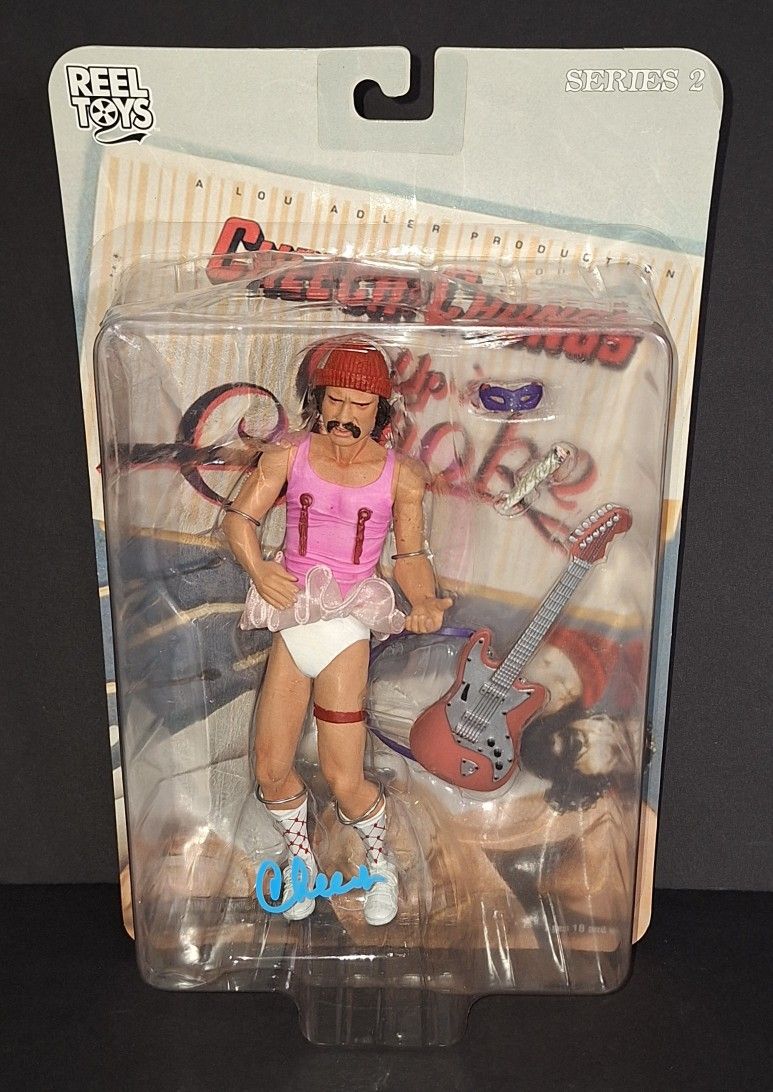 🔥Cheech Marin autographed Cheech and Chong Up in Smoke Neca action figure JSA COA🔥