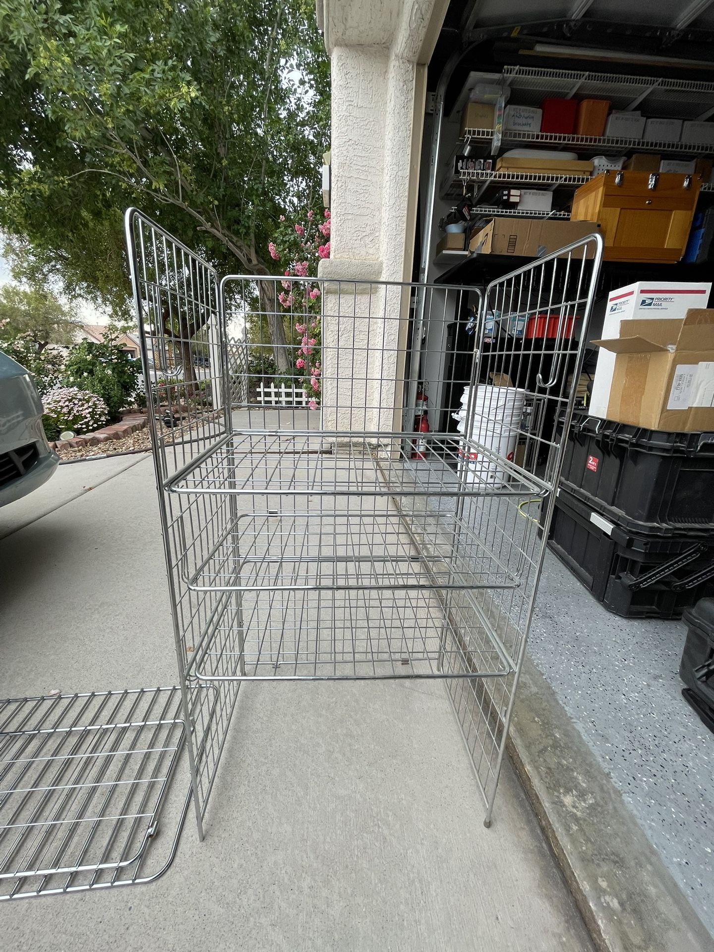 Foldable Chrome Rack