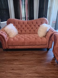 Sofa, Loveseat, and Tables $1000.00