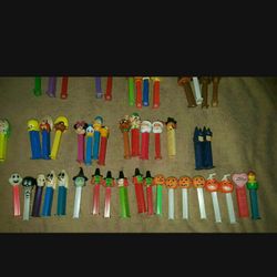 Vintage Pez Dispenser Lot