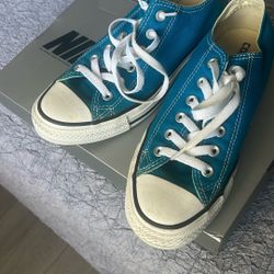 Blue Converse 