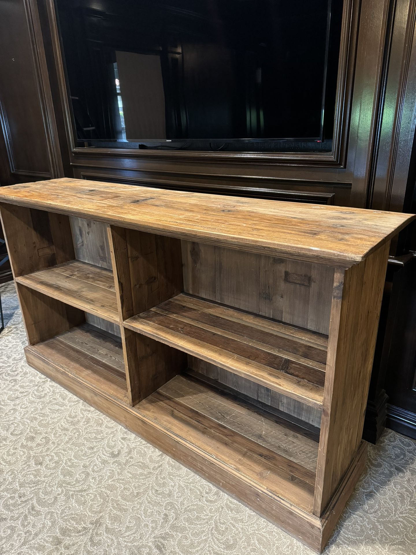 Wood Console