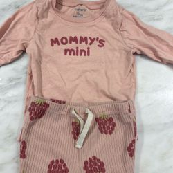 Carters Baby Girl Set
