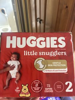 Huggies Size 2. 29 Count & 72 Count 