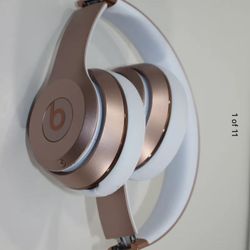 Beats Solo3 Wireless Series On-Ear Headphones - Pink Rose Gold MNET2LL/A Genuine