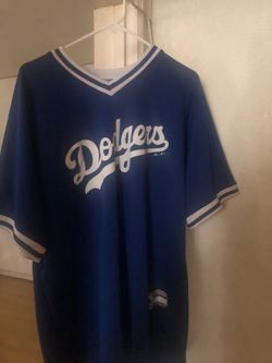 L.A Dodgers Majestic Cool Base Blue Jersey (LARGE)