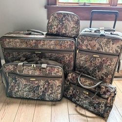 Vintage Jaguar Luggage 