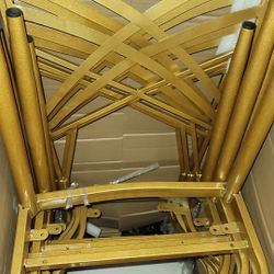 Gold Chameleon Metal Chairs