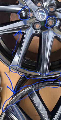 Repair Rim And Paint Also Calipers