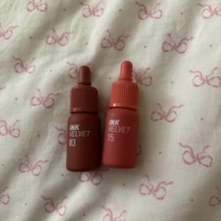 2 Peripera Ink Velvet Lip Tint (both For $10)