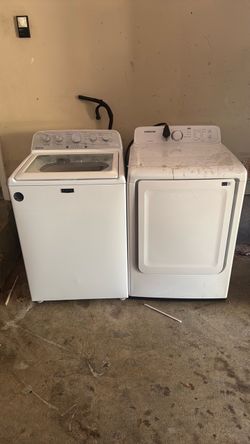 Washer and dryer