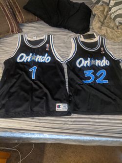 Vintage Shaquille O'Neal & Penny Hardaway Orlando Magic Jersey