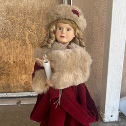 Christmas Light Up Doll (indoors)