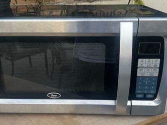 Microwave in stainless steel