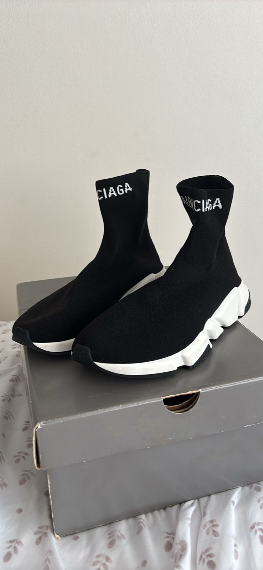 Balenciaga Sporty Knit Sneakers