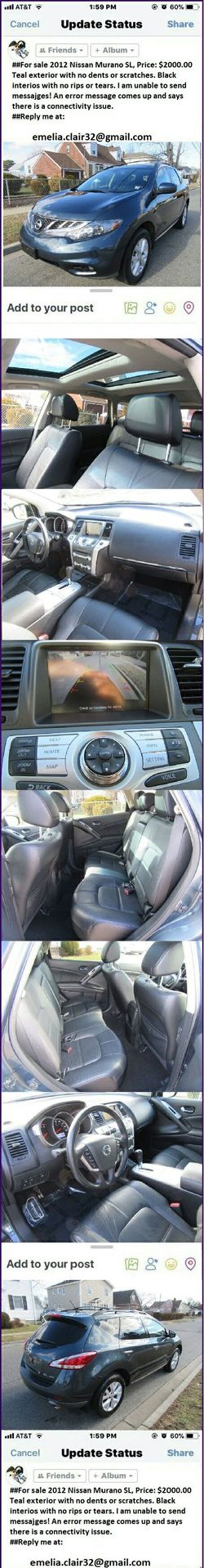 Brake Assist2012 Nissan Murano SL Low Price Sport Suv!!!