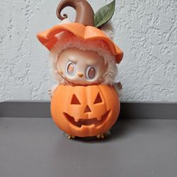 Jack-O-Lantern costume for Labubu - Halloween Accessories