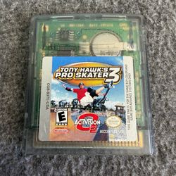Tony Hawk's Pro Skater 3 Game Boy Color Authentic Tested & Saves