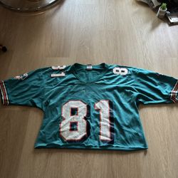 Dolphins crop McDuffie jersey